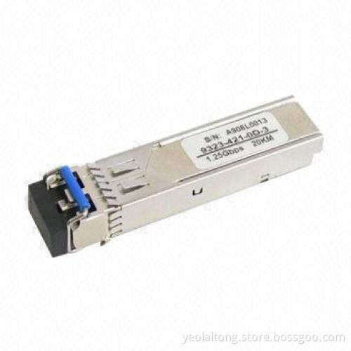 2.488Gbps CWDM SFP Optical Transceiver, 80km Reach
